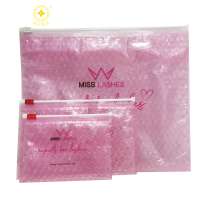 Custom Recycle PVC PE Ziplock Slider Bag Packaging Bags Small Pouch For Cosmetic Beauty Skincare Packaging Bag