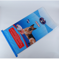 customize woven bag Polypropylene sack bag of bopp laminated pet dog food packaging bag