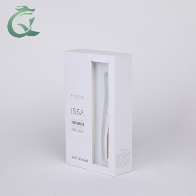 pvc window box packaging paper box with clear pvc window box with clear film for toothbrush