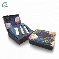 Cosmetic paper box for body gel packaging box