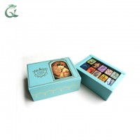 luxury custom cmyk printed chocolate packing box