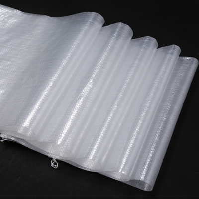 clear transparent white and black pp woven bag for 5,10,25,50kg