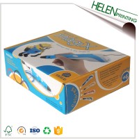 Custom full color printed corrugated cardboard paper 3D printer pen gift box