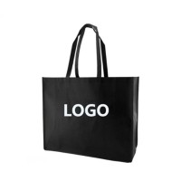 Manufacturer cheap price custom logo printed eco friendly fabric carry polypropylene grocery lamination nonwoven shopping bag